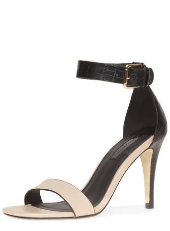Dorothy Perkins Nude Minimal Ankle Sandals