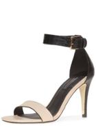 Dorothy Perkins Nude Minimal Ankle Sandals