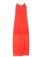 Dorothy Perkins *vero Moda Red Maxi Dress