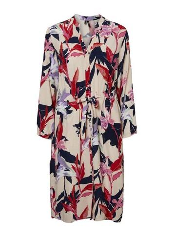 *vero Moda Multi Colour Floral Print Shirt Dress