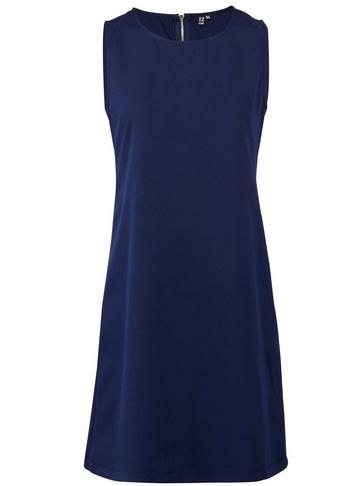 *izabel London Navy Zip Back Shift Dress
