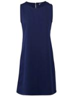*izabel London Navy Zip Back Shift Dress