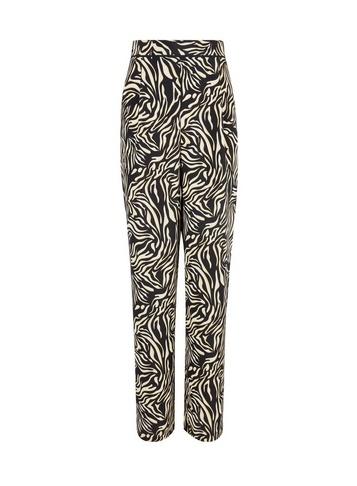 Dorothy Perkins *multi Colour Zebra Print Palazzo Trousers