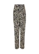 Dorothy Perkins *multi Colour Zebra Print Palazzo Trousers