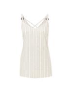 Dorothy Perkins White Ring Strap Camisole Top
