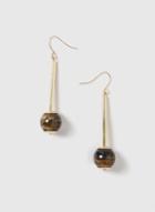 Dorothy Perkins Tigers Eye Drop Earrings