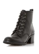 Dorothy Perkins *head Over Heels Black 'peppo' Lace Up Boots