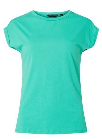 Dorothy Perkins Mint Roll Sleeve T-shirt