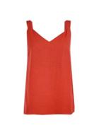 Dorothy Perkins Rust Side Button Camisole Top
