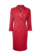 Dorothy Perkins Crimson Wrap Tuxedo Style Dress