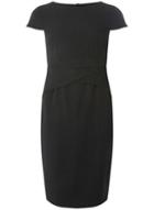 Dorothy Perkins Black Pinstriped Pencil Dress