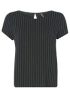 Dorothy Perkins *only Black And White Stripe Top