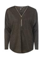 Dorothy Perkins *izabel London Grey Batwing Knit Top