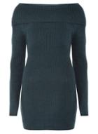 Dorothy Perkins Mallard Bardot Longline Jumper