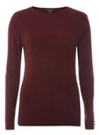 Dorothy Perkins Berry Button Cuff Jumper