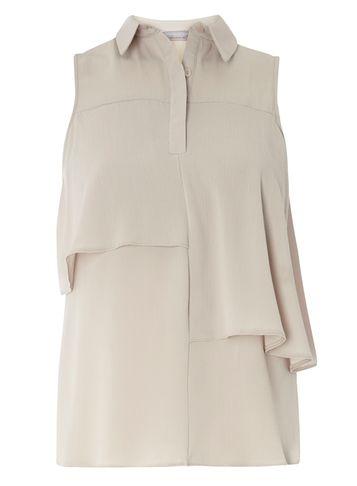 Dorothy Perkins Petite Stone Sleeveless Shirt