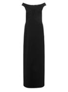 Dorothy Perkins *scarlett B Black Scuba Maxi Dress