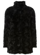 Dorothy Perkins *vero Moda Black Faux Fur Coat