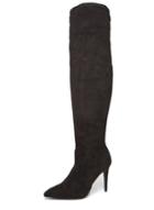 Dorothy Perkins Black 'kimberly' Pointed Knee High Boots