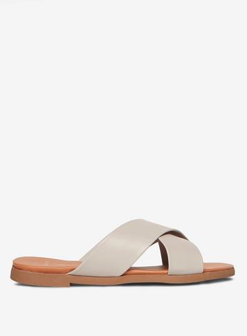 Dorothy Perkins Wide Fit Grey Filipa Mules