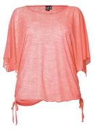 Dorothy Perkins *izabel London Curve Coral T-shirt