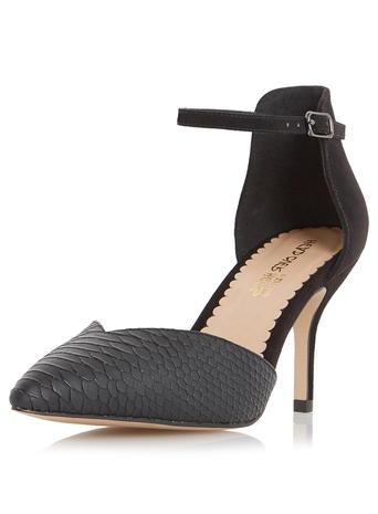 Dorothy Perkins *head Over Heels Cassim Sweetheart Cut Court Shoes