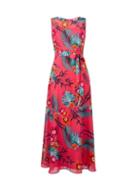 *billie & Blossom Petite Pink Tropical Print Maxi Dress