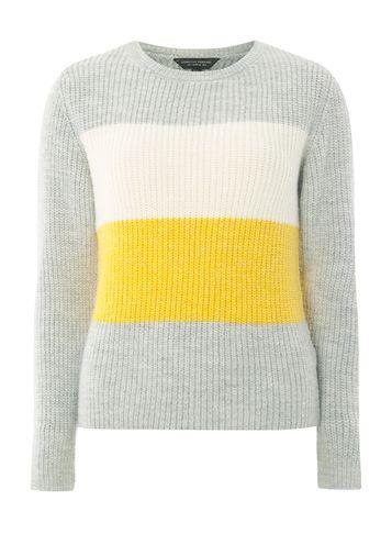 Dorothy Perkins Multi Coloured Block Jumper
