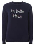 Dorothy Perkins Navy 'la Belle Fleur' Jumper