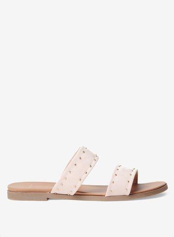 Dorothy Perkins Wide Fit Blush Comfort 'farrel' Sandals