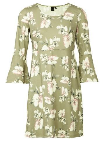 *izabel London Green Flared Shift Dress
