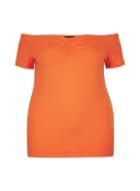 Dorothy Perkins *dp Curve Red Ruched Bardot Top
