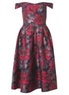 Dorothy Perkins *luxe Pink Floral Bardot Dress