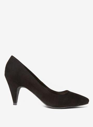Dorothy Perkins Black 'diana' Almond Toe Court Shoes