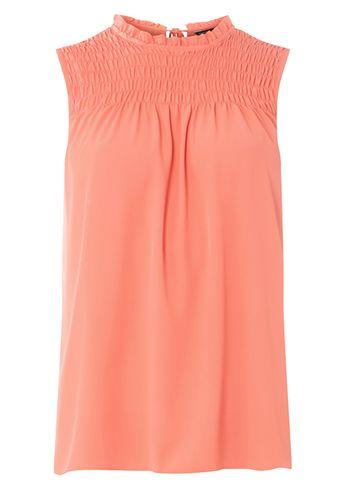 Dorothy Perkins Pink Shirred Top