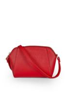Dorothy Perkins Red Zip Top Cross Body Bag