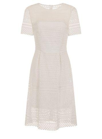 Dorothy Perkins *paper Dolls White Crochet Lace Dress