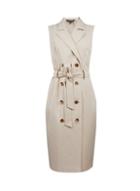 Dorothy Perkins Stone Trench Pencil Dress