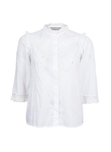 Dorothy Perkins Petite Ivory Detailed Top