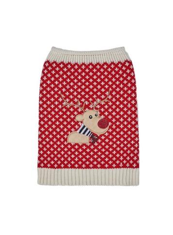 Burton Reindeer Dog Christmas Jumper
