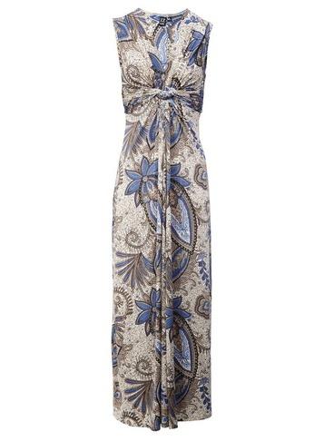 Dorothy Perkins *teal Paisley Print Dress