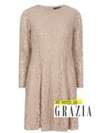 Dorothy Perkins Champagne Lace Dress