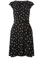 Dorothy Perkins *billie & Blossom Tall Black Balloon Print Skater Dress