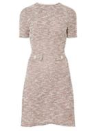 Dorothy Perkins *tall Pink Boucle Bodycon Dress