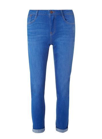 Dorothy Perkins Blue Harper Low Rise Stretch Skinny Jeans