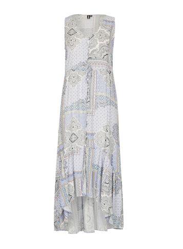 Dorothy Perkins *izabel London Multi Blue Scarf Maxi Dress