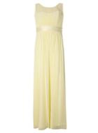 Dorothy Perkins *showcase Petite Lemon 'natalie' Maxi Dress