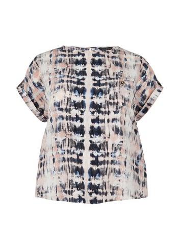 Dorothy Perkins *dp Curve Multi Coloured Tie Dye Top