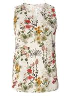 Dorothy Perkins *only Sleeveless Botanic Print Top