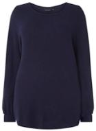 Dorothy Perkins *dp Curve Navy Batwing Soft Touch Top